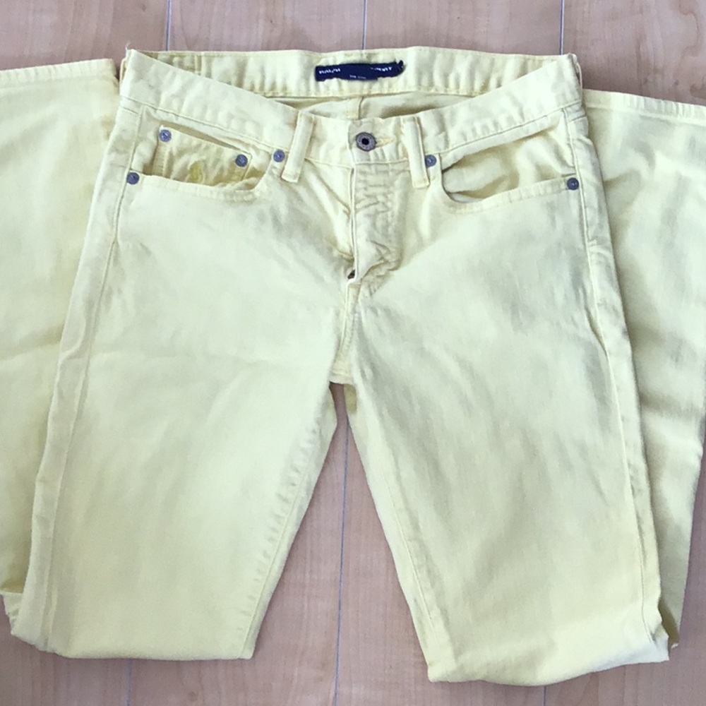 Yellow Ralph Lauren pants